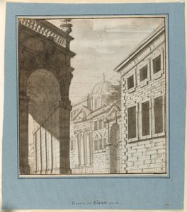 Scenografia: Miasto z loggią autorstwa Fabrizio Galliari