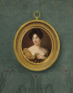 Portret kobiety, uważanej za aktorkę Dermer autorstwa Fanny Charrin