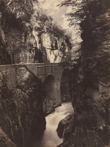 Droga do Eaux-Chaudes, Pyrenees recto, ok. godz. 1855.