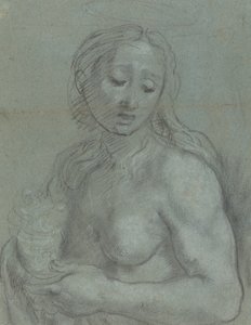 Połowa długości Marii Magdaleny [verso] autorstwa Federico Barocci