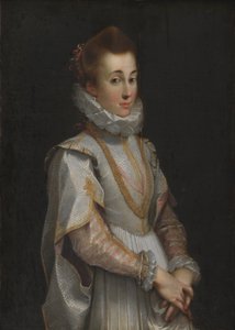 Portret młodej damy autorstwa Federico Barocci