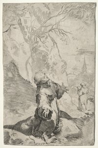 Stygmaty św. Franciszka. autorstwa Federico Barocci