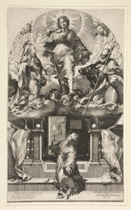 Wizja św. Franciszka (Przebaczenie św. Franciszka) autorstwa Federico Barocci