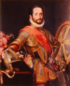 Portret Francesco Marii della Rovere (olej na płótnie) autorstwa Federico Fiori (studio of) Barocci or Baroccio