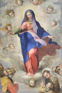 Niepokalane Poczęcie, ok. 1575 (olej na płótnie) autorstwa Federico Fiori Barocci or Baroccio