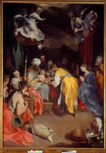 Obrzezanie Jezusa Obraz Federico Barocci (1526/35-1612) znany jako Le Baroche Dim. 3,5x2,5m²