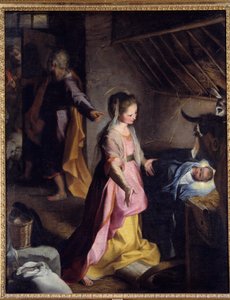 Obraz szopkowy Federico Barocciego zwany Barokiem lub Il Baroccio (1528-1612)