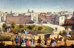 Bramy Monseratte, Hawana, Kuba, 1840