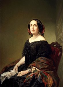 Gertrudis Gómez de Avellaneda autorstwa Federico de Madrazo y Kuntz
