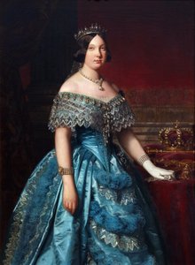 Izabela II Hiszpańska autorstwa Federico de Madrazo y Kuntz