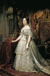 Izabela II Hiszpańska autorstwa Federico de Madrazo y Kuntz