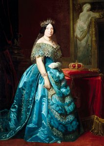Portret Izabeli II, królowej Hiszpanii