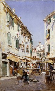 Scena uliczna, 1885