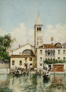 San Samuele, Wenecja (akwarela)