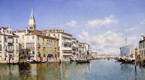 Canal Grande, Wenecja, 1883