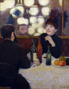 W Cafe de la Nouvelle Athenes (portret Suzanne Valadon