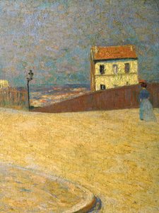 Dom na Montmartre autorstwa Federigo Zandomeneghi