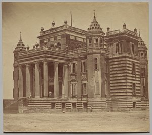 Pałac Dilikosha autorstwa Felice A. Beato
