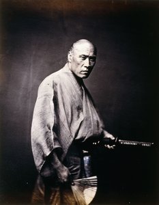 Japoński samuraj, ok. 1864-1866