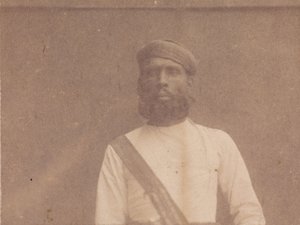 Golab Khan, Dżemadar autorstwa Felice Beato