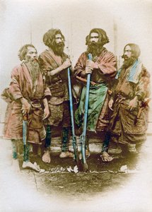 Grupa Ajnów, Japonia, 1882 r.