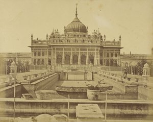 Wnętrze Kaiserbagh autorstwa Felice Beato