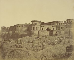 Macchi Bhawan autorstwa Felice Beato