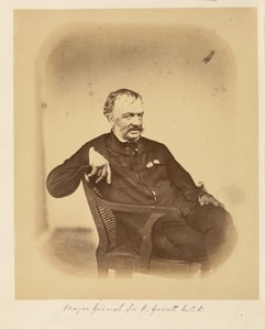 Generał dywizji Sir R. Garrett, K.C.B. autorstwa Felice Beato