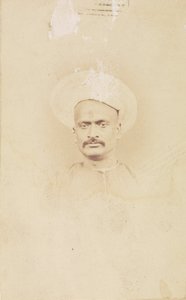 Sir Dinkar Rao, Naczelny Minister Maharadży Gwalior autorstwa Felice Beato