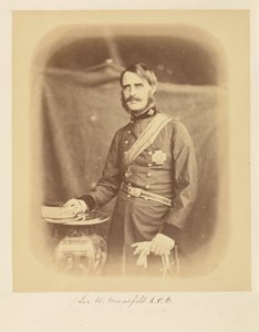 Sir W. Mansfield, K.C.B. autorstwa Felice Beato
