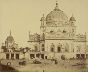 Mały meczet w Kaiserbagh autorstwa Felice Beato