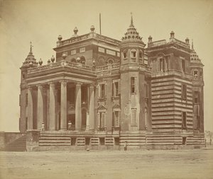Pałac Dilkusha autorstwa Felice Beato