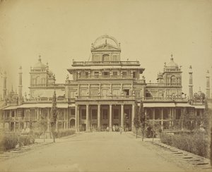 Pałac Królewski w Kaiserbagh autorstwa Felice Beato