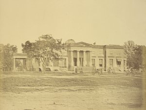 Tara Kothee (Gwiezdny Dom). Obserwatorium Królewskie. autorstwa Felice Beato