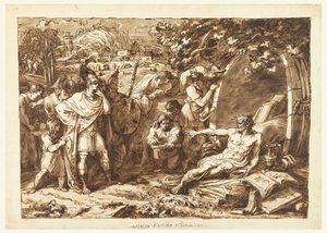 Rysunek, Aleksander Wielki i Diogenes