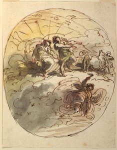 Faeton licytuje Apollo pożegnanie autorstwa Felice Giani