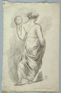 Urania, muza astronomii autorstwa Felice Giani