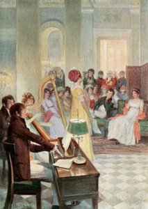 Wieczór w Malmaison autorstwa Felicien baron de Myrbach Rheinfeld