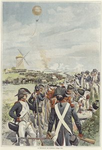 Bitwa pod Fleurus autorstwa Felicien baron de Myrbach Rheinfeld