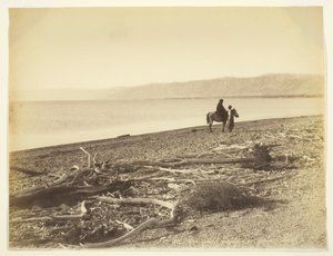 Morze Martwe i Góry Judzkie. Palestyna (Morze Martwe i Góry Judei, Palestyna) autorstwa Félix Bonfils