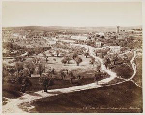Valle De ... Palestyna #313 autorstwa Félix Bonfils