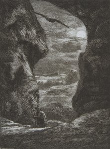 Pożegnanie Karpatz, 1857. autorstwa Felix Bracquemond