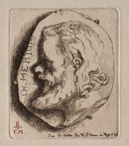 Karola Meryona autorstwa Felix Bracquemond