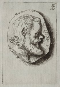 Karol Meryon, 1854. autorstwa Felix Bracquemond