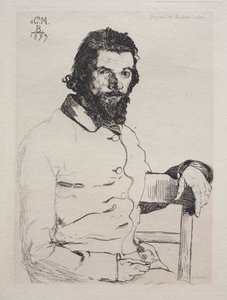 Karol Mérion autorstwa Felix Bracquemond