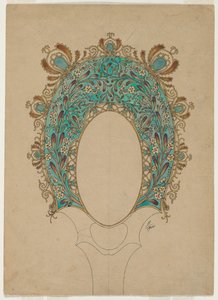 Projekty do ręcznego lusterka, ok. 1930 1900-1902. autorstwa Felix Bracquemond