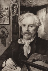 Edmond de Goncourt (Grawerowanie) autorstwa Felix Bracquemond