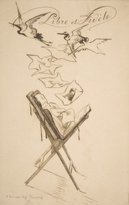 Wolni i wierni, 1878. autorstwa Felix Bracquemond