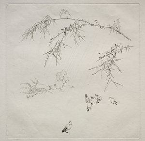 Serwis paryski (serwis Haviland): Deszcz (nr 10)