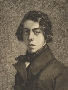 Portret Théodore Chassériau, 1893. autorstwa Felix Bracquemond